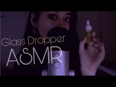 ASMR Glass Dropper Bottle Sounds [Glass Pipette Bottle]