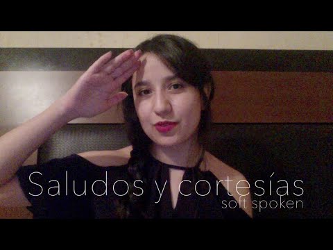 Aprende a saludar en Lengua de Señas Mexicana ~ Soft spoken ~ ASMR mx