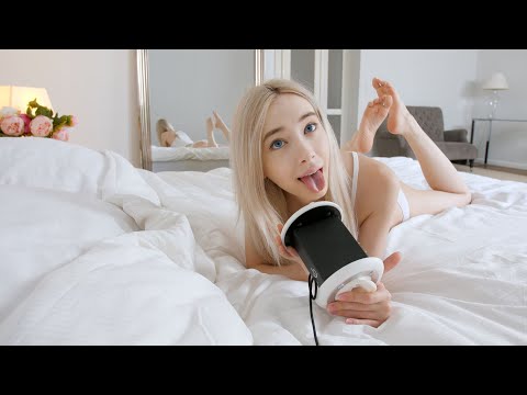ASMR Cute Earlicking In The Pose 💓| ASMR Licking | Insomnia Treatment 💓3Dio 😴
