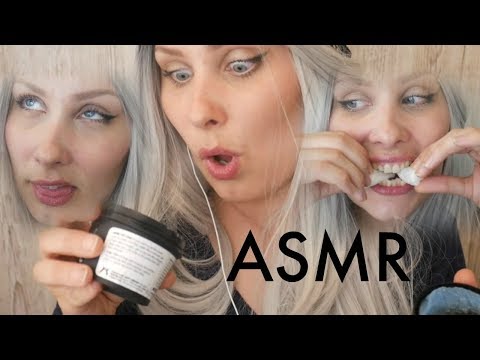 ASMR SUOMI *I will melt your brain (oh..and wash your face)* INAUDIBLE,brushing,cleaning,tapping