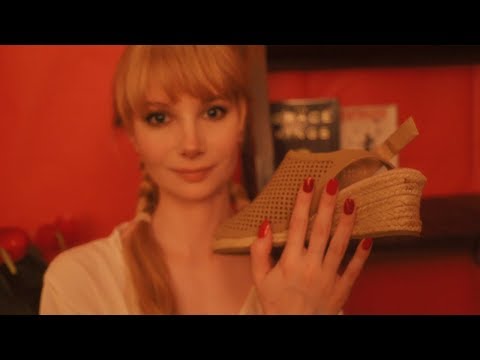 Whispered Shoe Haul and Try On (ASMR) 👡