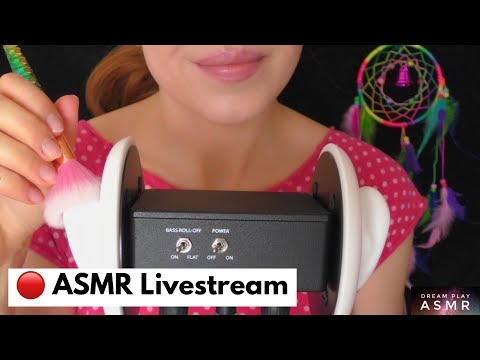 🔴ASMR binaural Livestream mit meinem neuen 3 DIO Mikro | Dream Play ASMR