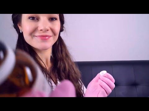 ASMR Full Body Relaxing Massage, Chiropractic Doctor Roleplay, Physical Medical Exam