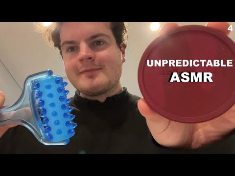 Fast & Aggressive ASMR Unpredictable Tingly Triggers for SLEEP! pt 4