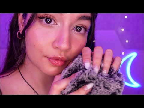 ASMR Soft/Gentle Fluffy Mic Touching, Scratching, Plucking - Helping You FINALLY Get Some Sleep😴