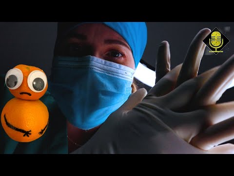 ASMR Du kriegst eine VOLLNARKOSE und ich OPERIERE dich ! || Asmr Surgery On Food || ASMR deutsch
