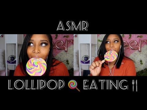 [ASMR] Lollipop Eating 🍭 | Up Close