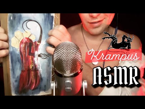 ASMR Christmas Triggers  - Krampus