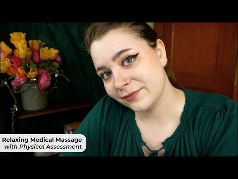 Relaxing Medical Massage (Physical Assessment & Treatment) 🌟 ASMR Soft Spoken Personal Attention RP