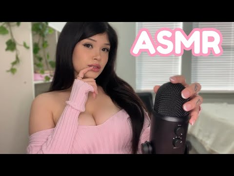 ASMR Soft and Relaxing Sounds for Sweet Dreams 🎀🧸 (Tapping, Mic Scratching, Whispering)