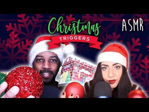 [ASMR] Christmas Triggers | ft. Nourishing Noble ASMR 🎄🎁✨
