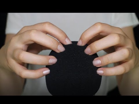 ASMR Fast & Aggressive Mic Scratching with Nails (No Talking)