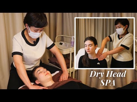 99.99% of You Will SLEEP in this Dry Head SPA video (asmr)