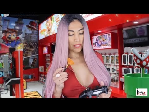 [ASMR] VIDEO GAME STORE ROLEPLAY | CONTROLLER SOUNDS | LADY EXOTIC ASMR