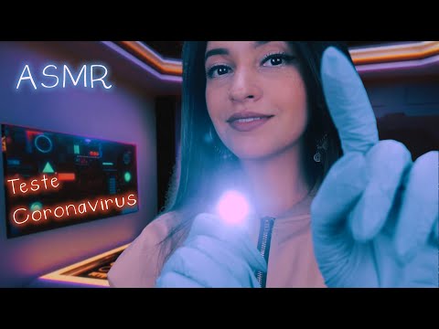 ASMR QUARENTENA: Médica te Examina no Espaço (Coronavírus) | Roleplay ASMR