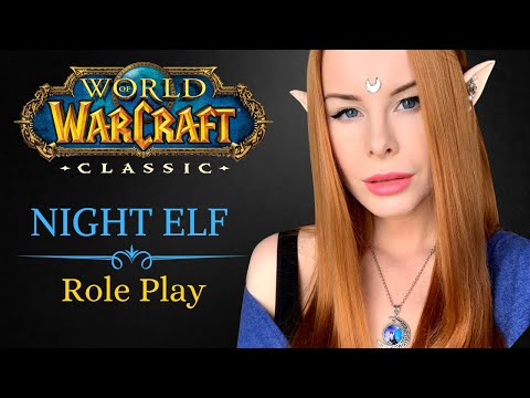 ASMR ❤️ World of Warcraft Night Elf Role Play 🧝‍♀️🔮 Sennheiser MKH416 / 3dio PRO 🎤