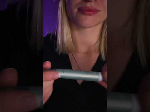🧊Cooling Night time Serum💆🏼‍♀️😴 Deep Sleep and Relaxation #asmr #shorts #layeredsounds #mouthsounds