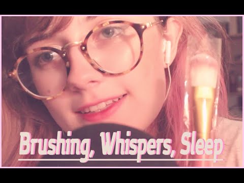 ｡☆☾ ASMR - Helping You Sleep | Brushing | Whispers | Kissing ☽ ☆｡