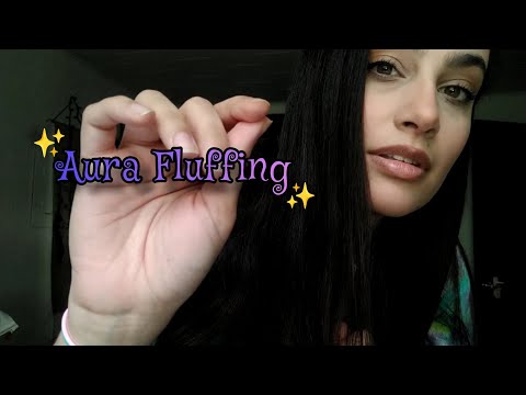 ASMR Fast & Aggressive Aura Fluffing Session (Reiki) | Hand Sounds & Movements