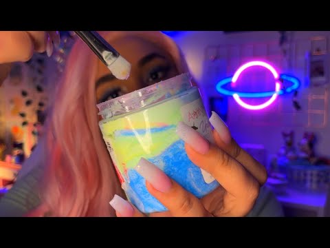 ASMR Galactic Spa Care | Full Facial + Soapy Sounds From Your Fave Moon Goddess!