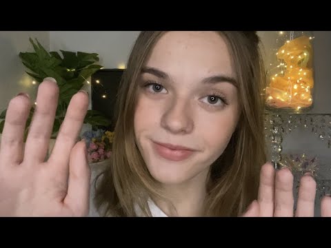 ASMR Positive & Caring Affirmations + Face Touching 💫