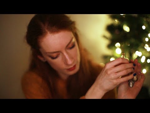 Soft Spoken ASMR / Tingly Tapping Christmas decorations ✨