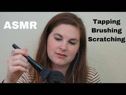 [ASMR] Mic Tapping, Brushing, and Scratching (No Talking)