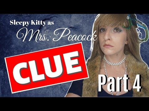 [ASMR] Film Noir Clue | Part 4: Mrs. Peacock Interview 🦚