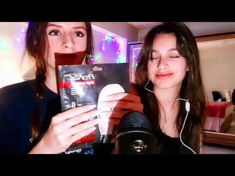 Trying To Give My Sister ASMR 😴