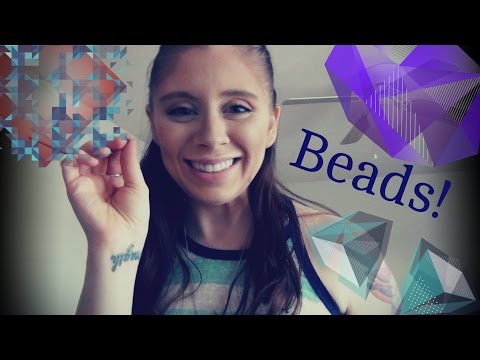[ASMR] Beads Beads And More Beads-Soothing Sounds/Whispers/Tapping