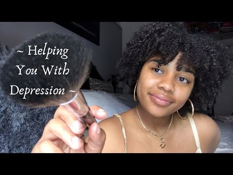 ASMR- Friend Helps You With Depression 💝| Personal Attention Triggers | Positive Affirmations 🌞