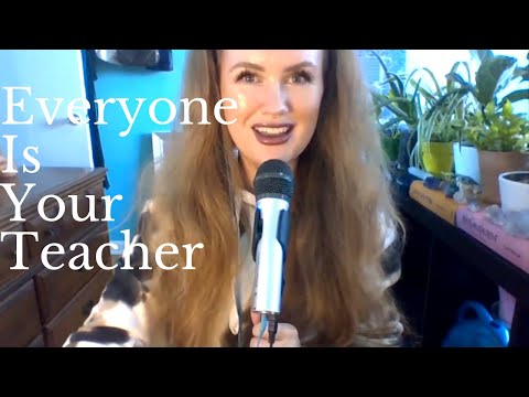 ASMR (WHISPER): EVERYONE IS YOUR TEACHER: Hypnosis /w Professional Hypnotist Kimberly Ann O'Connor