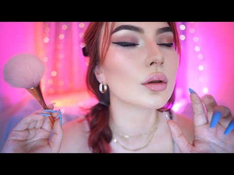 ASMR Close Up Mouth Sounds, Delicate Kisses & Tingly Visuals (Personal Attention)
