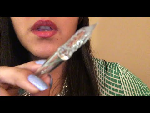 ASMR Triggers to Cure Your Tingle Immunity Including Crinkles and Writing on your Face