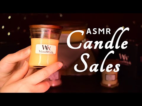 ASMR Home Candle Sales Consultation Role Play (Woodwick Candles)