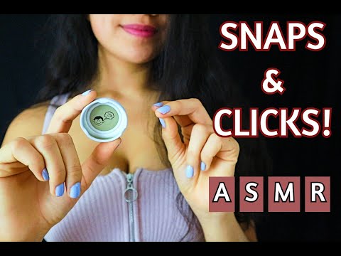 Finger Snaps & Lid Clicks! | Azumi ASMR