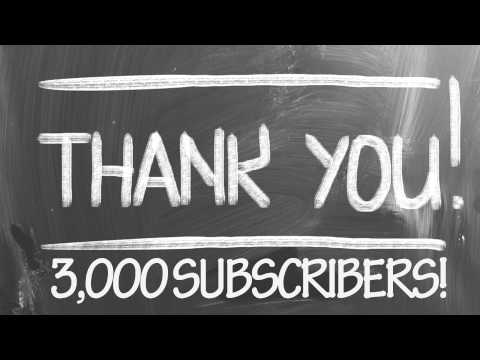3,000 Subscribers Thank You + Ear Brushing Bonus! (read description)