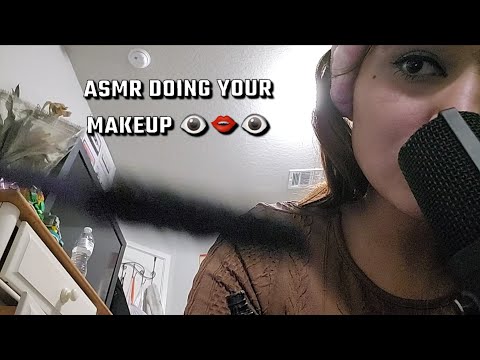ASMR doing my makeup and yours!!