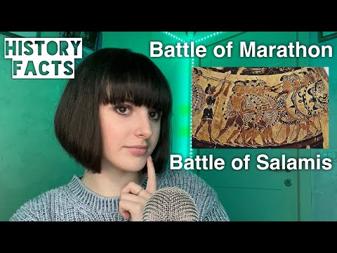 ASMR Greek Battles of Marathon and Salamis🏺⚔️ | History Facts