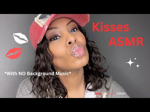Glossy Kisses NO Music | ASMR