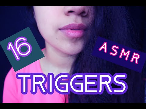 16 Trigger Sounds | Azumi ASMR | Various Sounds to Help Relieve Stress & Worries