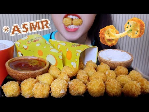 ASMR KFC CHEWY CHEESE , EXTREME CRUNCHY EATING SOUNDS | LINH-ASMR
