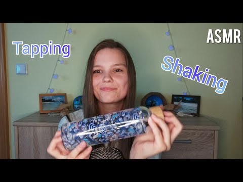 ASMR Water Bottle Sounds (Shaking, Tapping & Scratching)