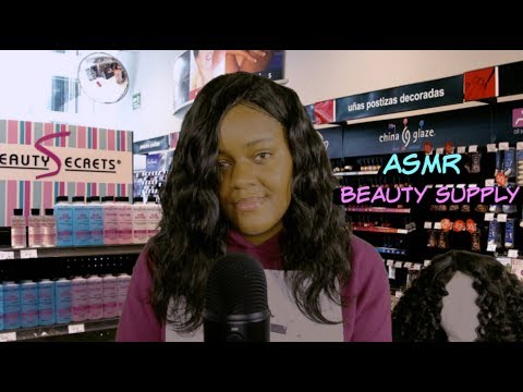 ASMR | Beauty Supply Store Roleplay | Checking You Out | Ft. Eullair Hair ~