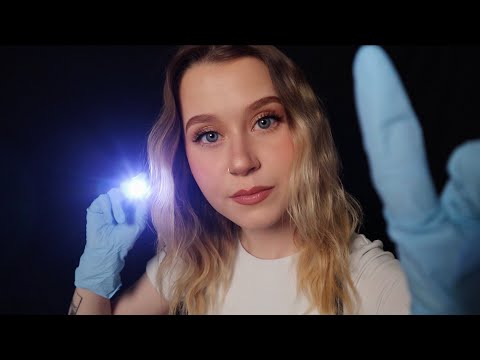 ASMR 5 Minute Cranial Nerve Exam (Fast Paced)