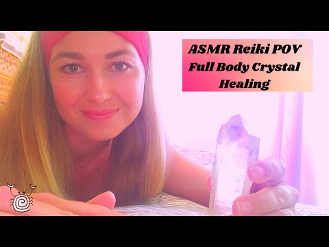 [ASMR POV] ~ 🔮ASMR Full Reiki Crystal Healing Session🔮 | ASMR Reiki Sleep Healing | POV Healer