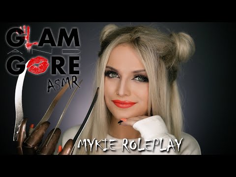 Glam&Gore Mykie Does Your Halloween SFX Makeup | ASMR Roleplay