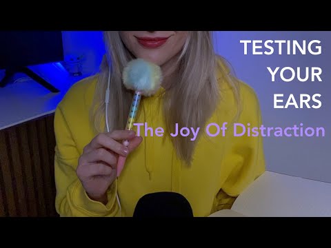 ASMR | Hearing test with odd triggers while I get distracted and have fun with play dooh lmfao