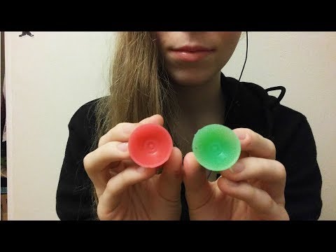 ASMR suctions, sticky, and wet sounds