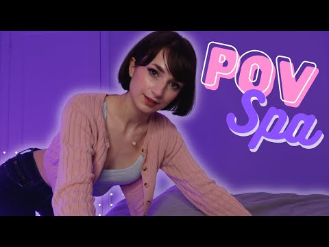 ASMR | POV Spa Roleplay ✨ facial, ear massage, body massage